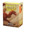 Dragon Shield Standard Matte Sleeves Amber 100 Sleeves Dragon Shield