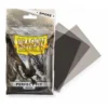 Dragon Shield Standard Perfect Fit Sleeves Smoke 100 Sleevees Dragon Shield