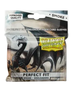 Dragon Shield Standard Perfect Fit Sideloading Sleeves - Smoke