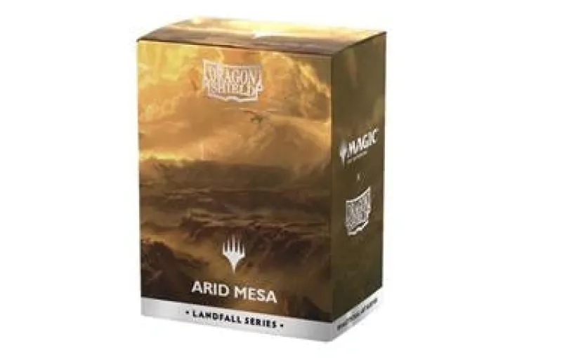 Dragon Shield Standard size License Sleeves - Landfall Series - Arid Mesa (100 Sleeves)