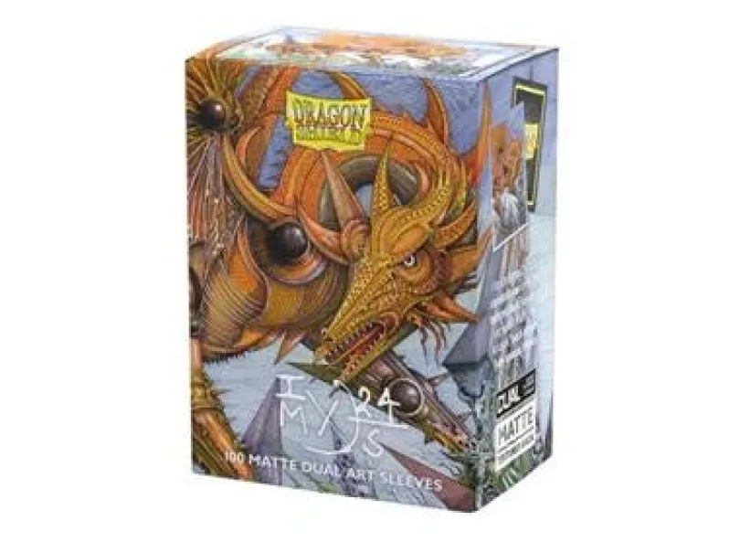 Dragon Shield Standard size Matte Dual Art Sleeves - The Millerax (100 Sleeves)