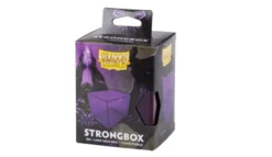Dragon Shield Strongbox Box Clear Purple Dragon Shield