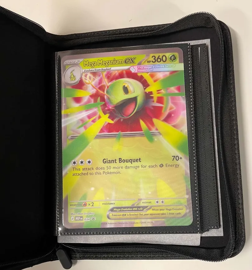 Dragons Lair Zip Cardbinder för Stora Pokemon Kort