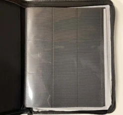 Dragons Lair Zip Cardbinder 9 Pocket 360 Cards - Blå