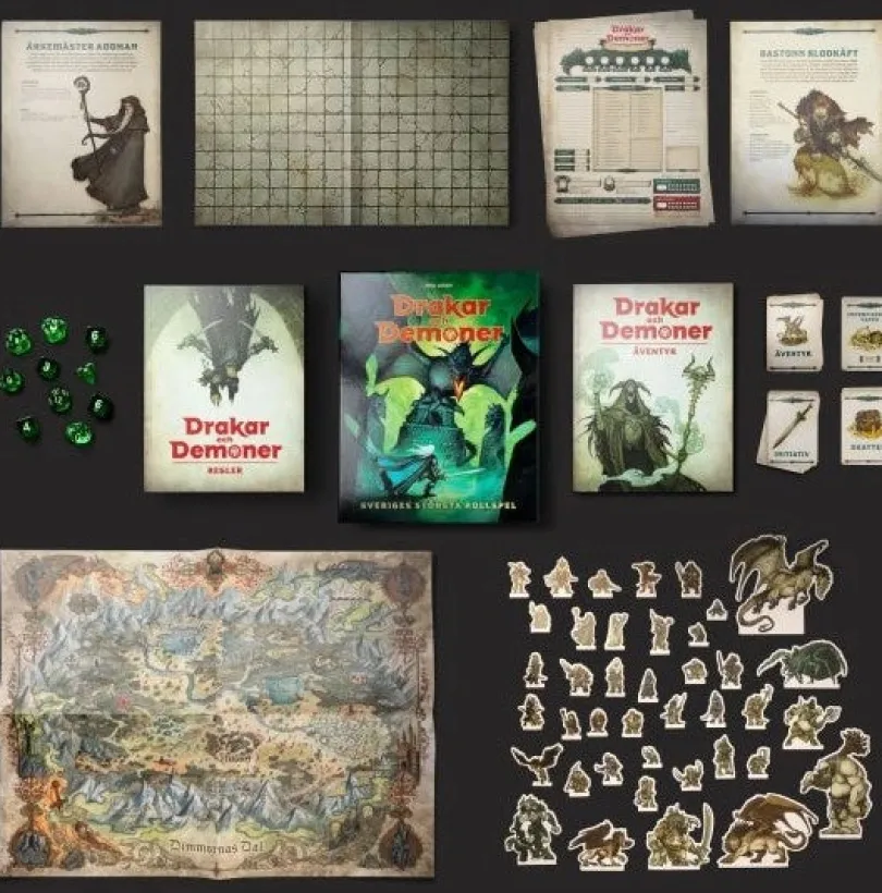 Drakar Och Demoner Grundboxen