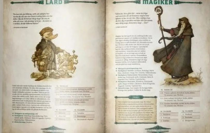 Drakar och Demoner Regelbok