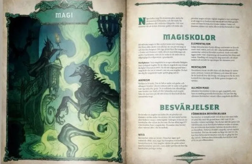 Drakar och Demoner Regelbok