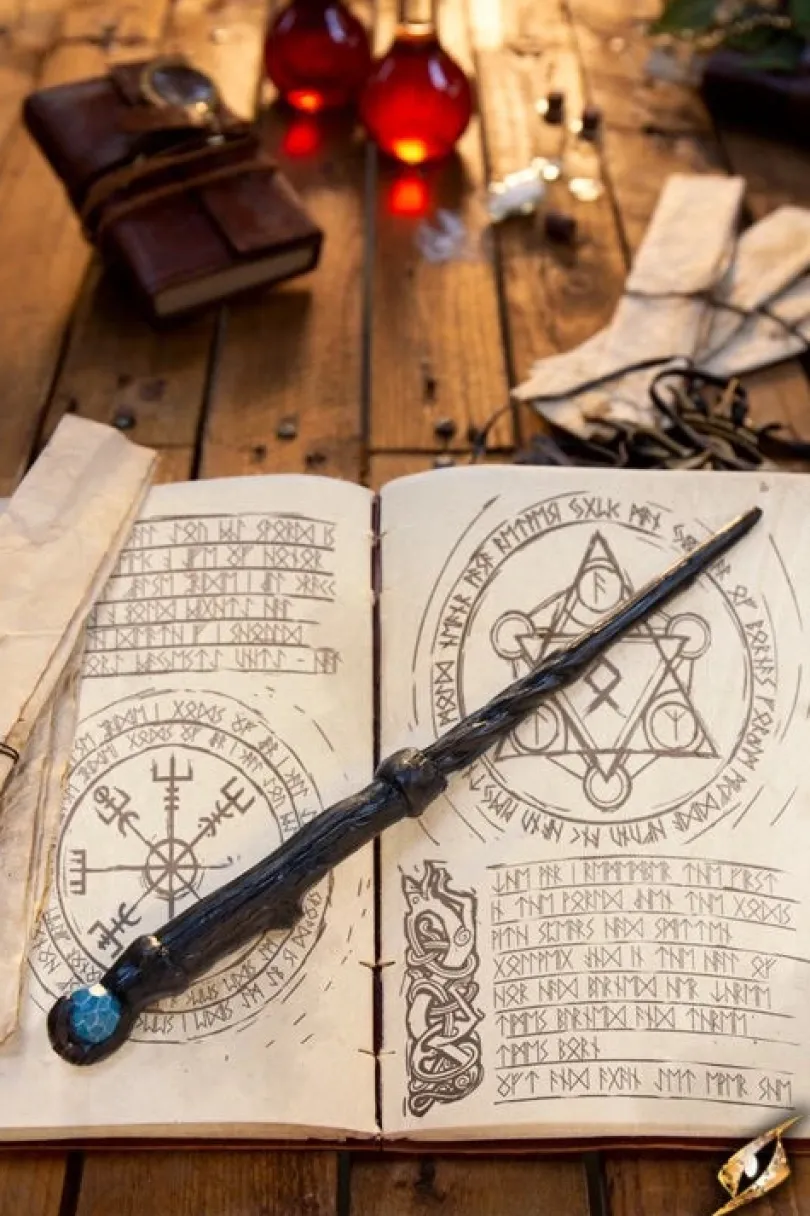 Druid Wand - Black