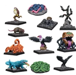 Dungeon Adventures: Critters (Miniatyrer för Rollspel)
