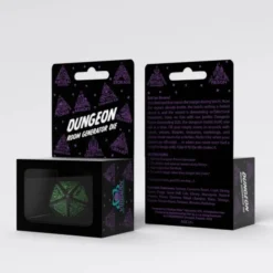 Dungeon Generator Die Black Green