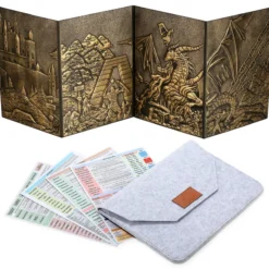 Dungeon Masters Screen Gold