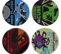Dungeons & Dragons Monsters Set of 4 Metal Coasters