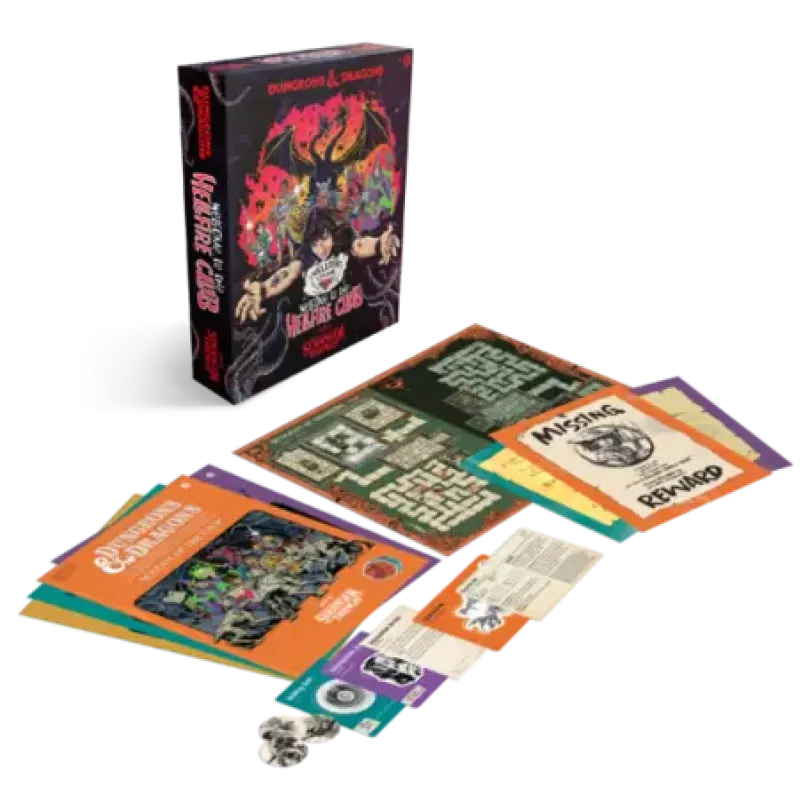 Dungeons & Dragons Stranger Things Welcome to the Hellfire Club