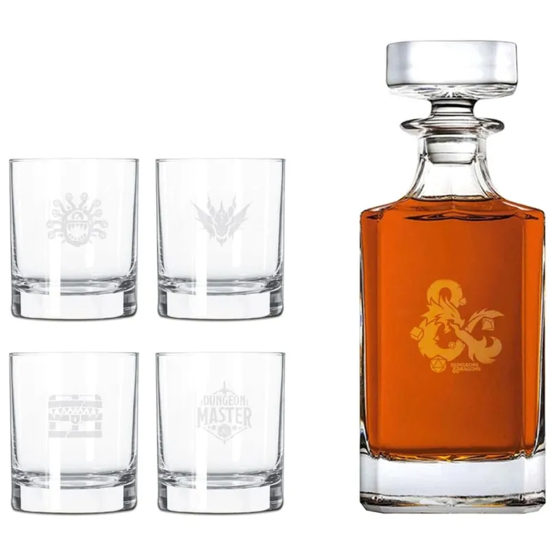 Dungeons & Dragons Whiskey Set