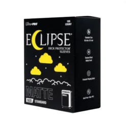 ECLIPSE® Matte Standard DECK PROTECTOR® Sleeves: Lemon Yellow - 105ct