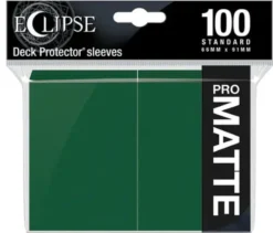 Eclipse Matte Standard Sleeves: Forest Green (100 Sleeves)