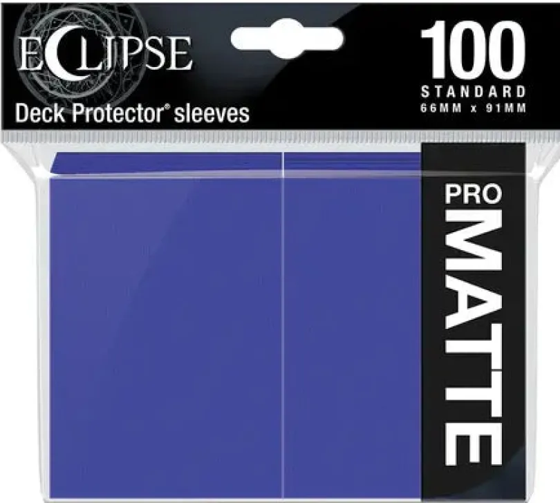 Eclipse Matte Standard Sleeves: Royal Purple (100 Sleeves)