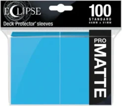 Eclipse Matte Standard Sleeves: Sky Blue (100 Sleeves)