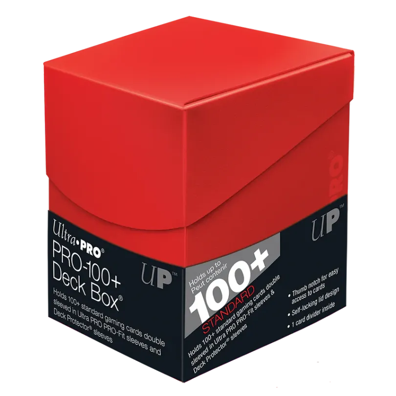Eclipse PRO 100+ Deckbox- Apple Red