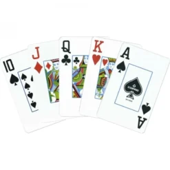 Elite 1546 Playing Cards Bridge Size Black/Gold Double Deck Set Copag