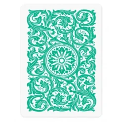 1546 Elite Poker size Jumbo index playing cards - Green