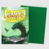 Emerald Matte Sleeves Standard Size 100 Dragon Shield