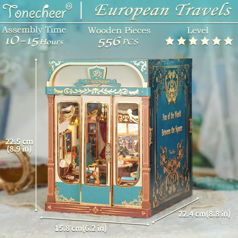 European Travels, Infinity Train Cabin 3D - Tonecheer