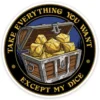 Except My Dice Sticker