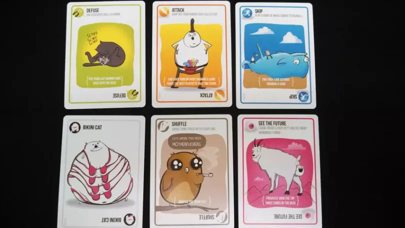Exploding Kittens Nsfw Deck Eng