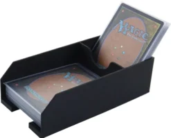 Feldherr card deck holder with discard compartment for a card deck in Standard Card Game Size