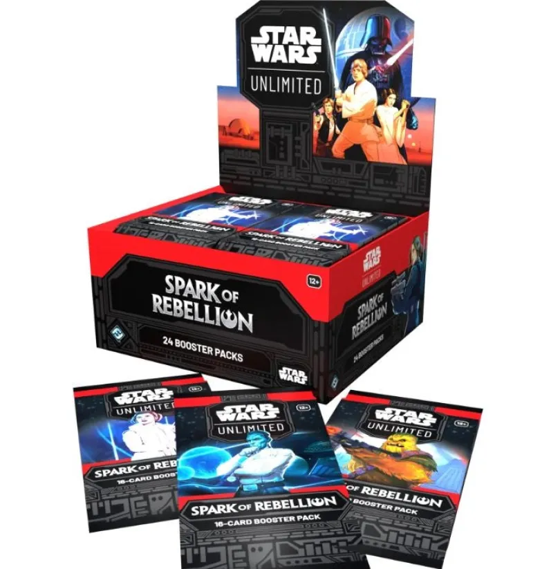 FFG - Star Wars: Unlimited - Spark of Rebellion Booster Display (24 Booster)