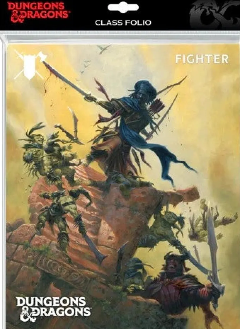 Fighter - Class Folio with Stickers for Dungeons & Dragons