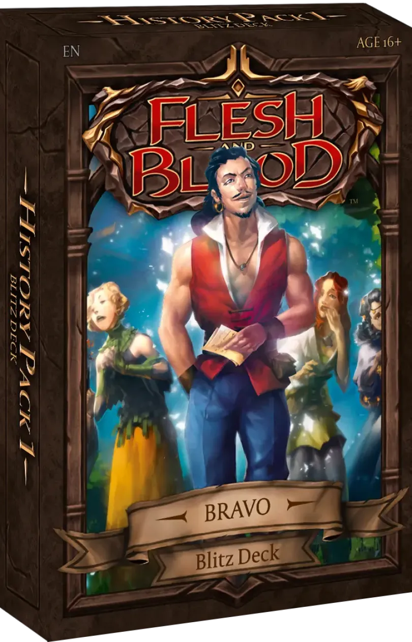 Flesh and Blood TCG: History Pack 1 Blitz Deck - Bravo