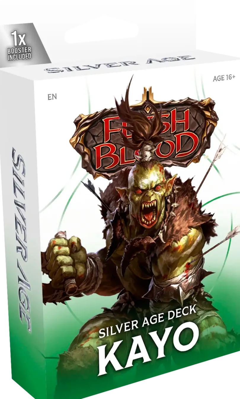 Flesh And Blood Tcg Silver Age Deck Kayo Flesh Blood