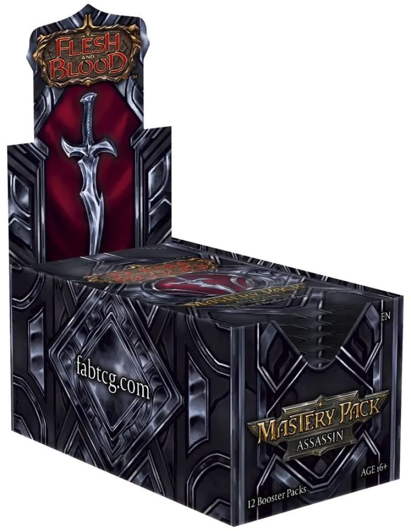 Flesh & Blood TCG - Mastery Pack Assassin Booster Display (12 Booster)