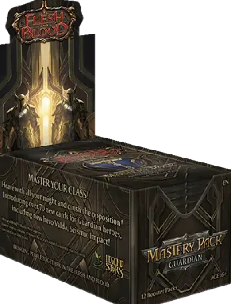 Flesh & Blood TCG - Mastery Pack Guardian Booster Display (12 Booster)