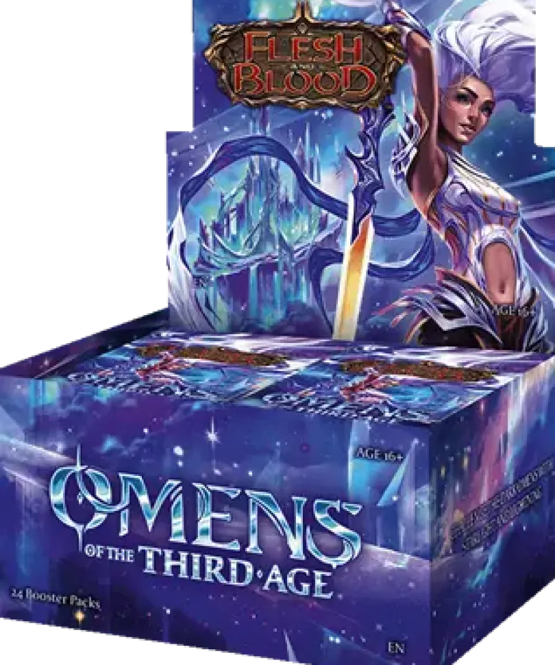 Flesh & Blood TCG - Omens of the Third Age Booster Display (24 Packs)