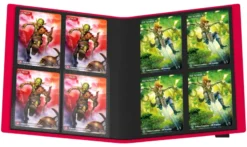 Flexxfolio 160 8 Pocket Red Ultimate Guard