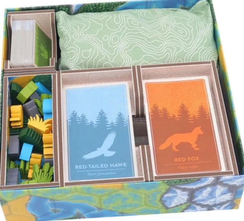Folded Space - Cascadia + Landmarks (Color Inlay)