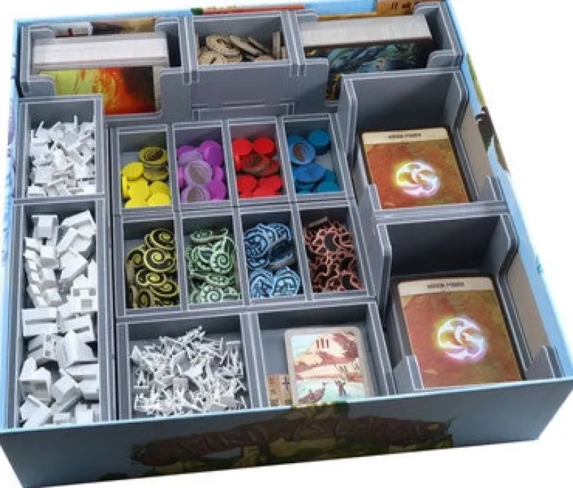Folded Space: Spirit Island or Jagged Earth Insert v2