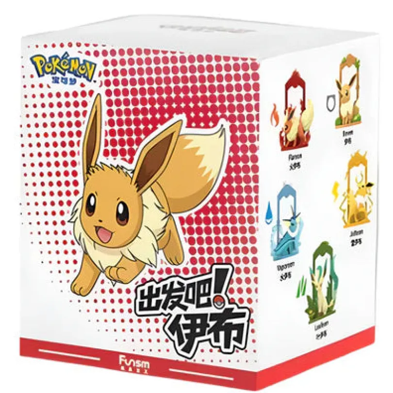 Funism Eevee Blind Box Red