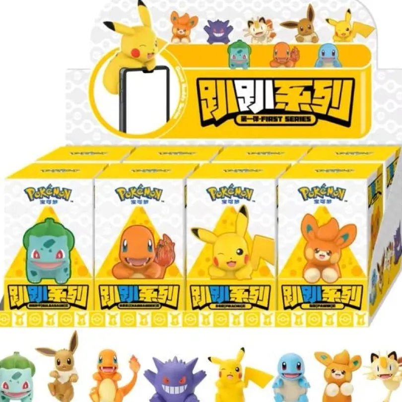 Funism Pokemon Team Party Peekrin Series Edge Hanging Figure - 1 Random