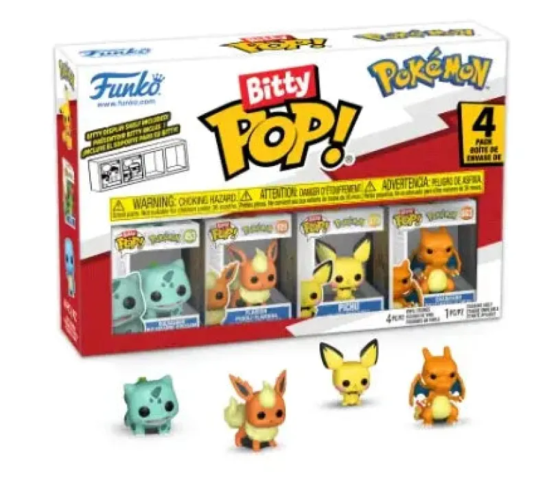 Funko Bitty POP 4 Pokémon