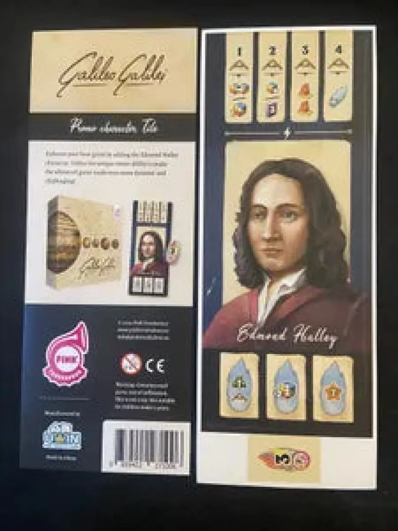 Galileo Galilei Edmond Halley Promo