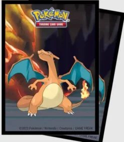 Gallery Series Scorching Summit Standard Deck Protector Sleeves (65ct) for Pokemon