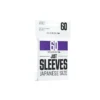 Gamegenic - Just Sleeves - Japanese Size Purple (60 Sleeves)