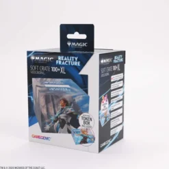 Gamegenic - Magic the Gathering Reality Fracture Soft Crate 100+ XL Sideloading - Tam Beleren, Conflicted/Jace, Building Reali
