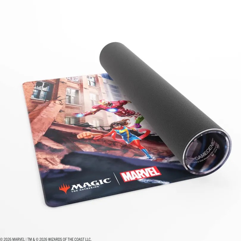 Gamegenic Magic The Gathering Marvel Super Heroes Shiny Playmat - Marvel Super Heroes
