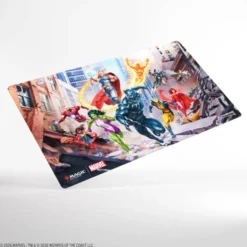 Gamegenic Magic The Gathering Marvel Super Heroes Shiny Playmat - Marvel Super Heroes