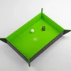 Gamegenic - Magnetic Dice Tray Rectangular: Black / Green